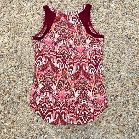 Like New Sanctuary Paisley High Low Boho Tank S - Picture 8 of 8